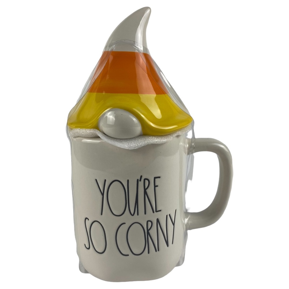 NEW Rae Dunn YOU’RE SO CORNY Mug and Topper